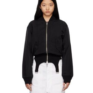 Dion Lee convertible rib bomber jacket